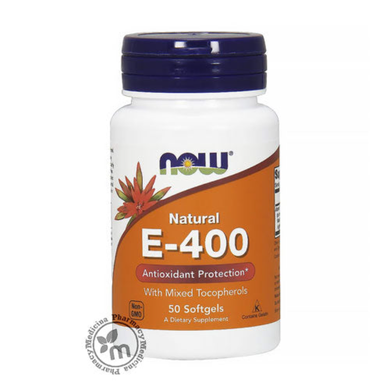 now e 400 iu 50s s/gels