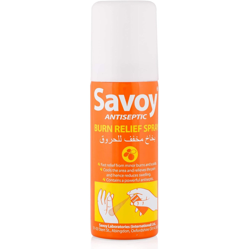 SAVOY BURN RELIEF SPRAY 50ML
