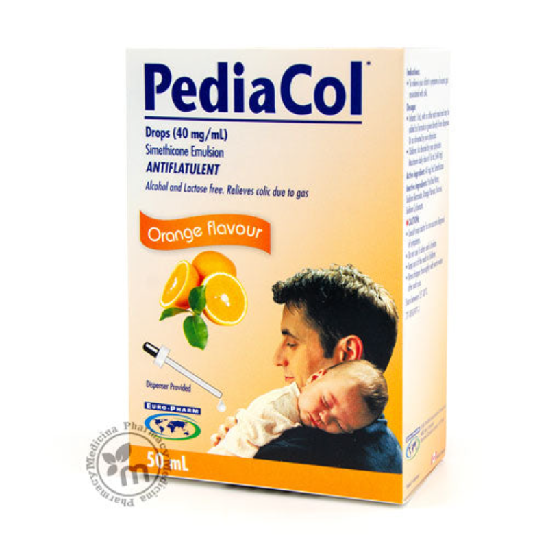PEDIACOL DROPS ORANGE 50ML