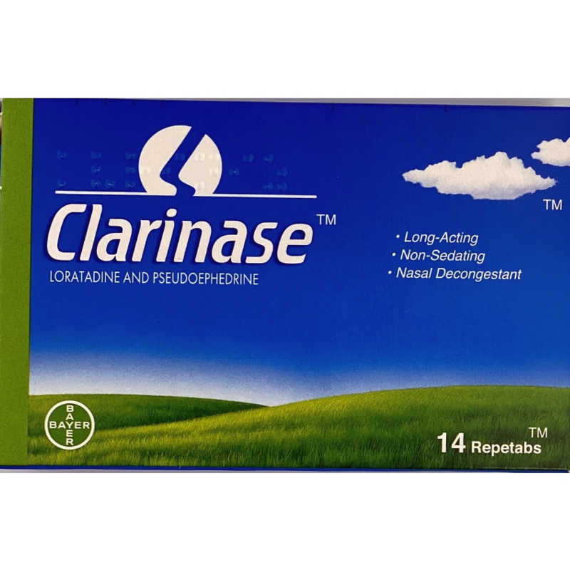 clarinase repe tab 14s