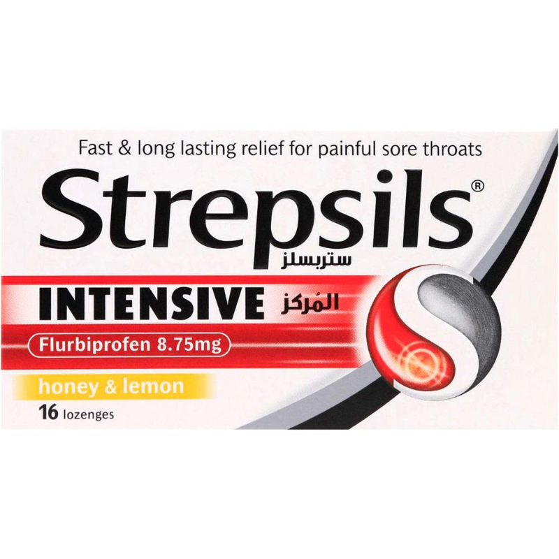 strepsils int honey&lemon lozenges 16s