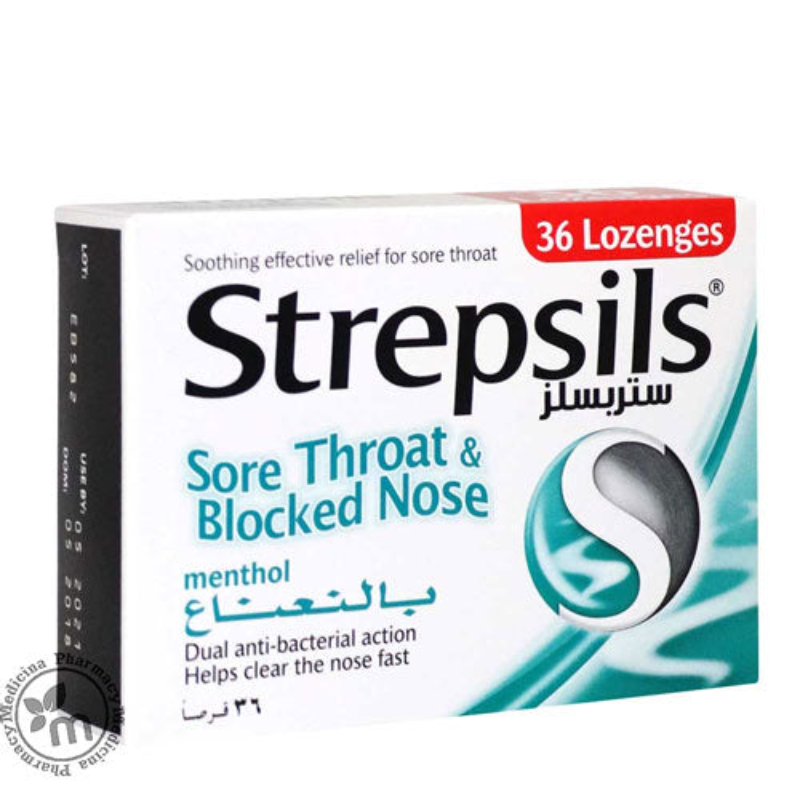 strepsils menthol lozenges 24s strepsils menthol lozenges 24s