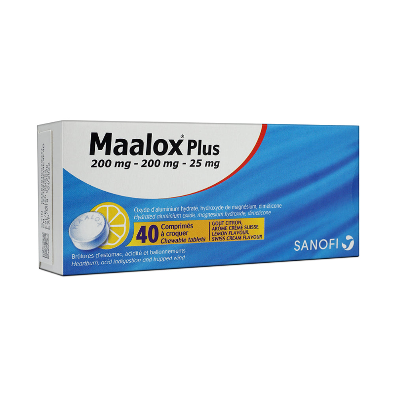 MAALOX PLUS TAB 40S MAALOX PLUS TAB 40S