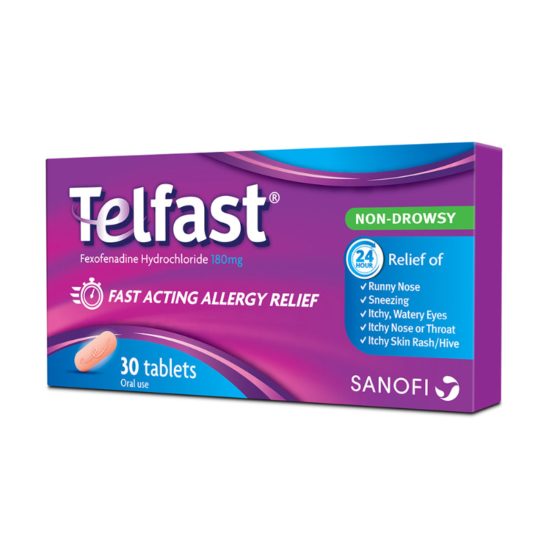 TELFAST 180MG TAB 30S TELFAST 180MG TAB 30S