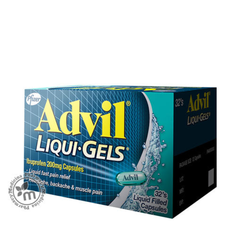 ADVIL 200MG LIQUIGEL 32S ADVIL 200MG LIQUIGEL 32S