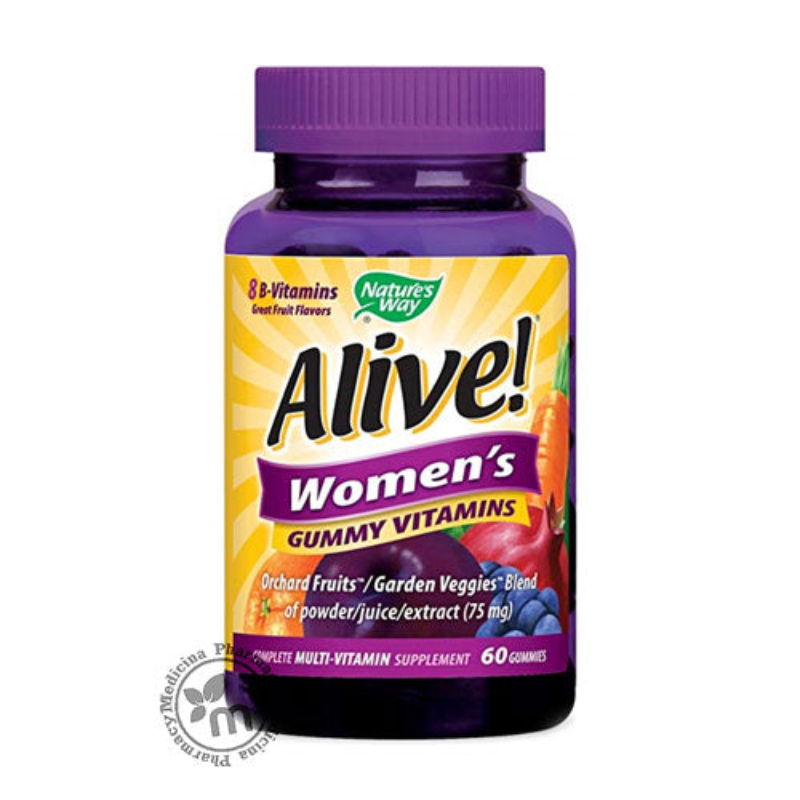 alive womens multi gummy 60's