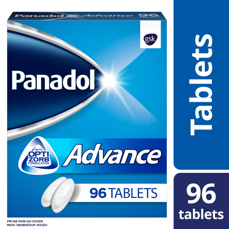 PANADOL ADVANCE TAB 96S