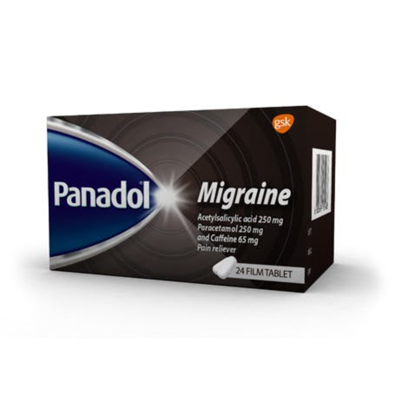 PANADOL MIGRAINE TAB 24'S PANADOL MIGRAINE TAB 24'S