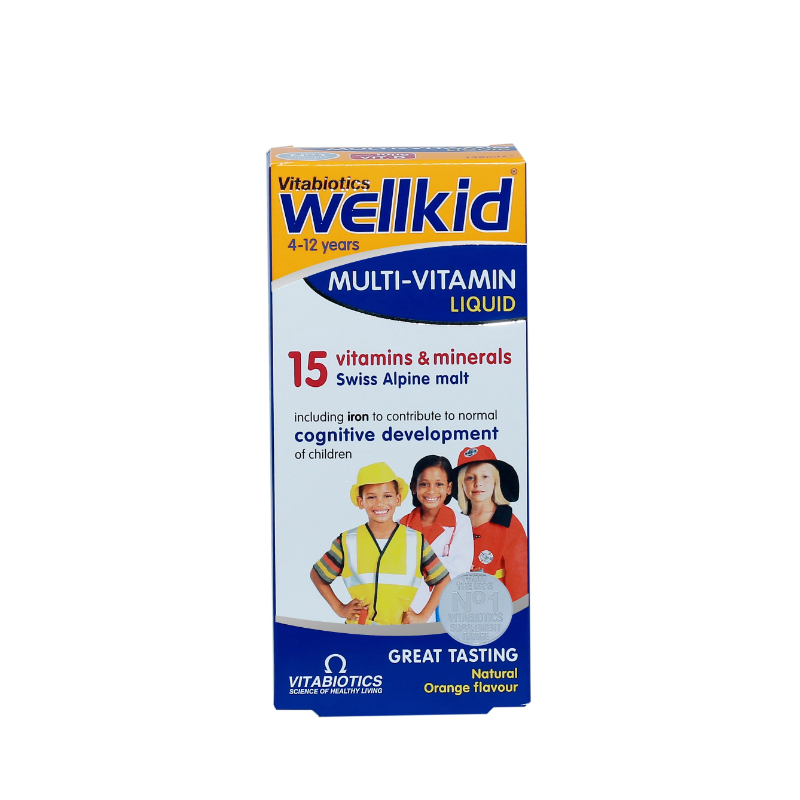 wellkid multi-vitamin liquid 150ml wellkid multi-vitamin liquid 150ml