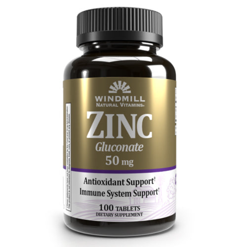windmill zinc gluconate 50mg tab 100s windmill zinc gluconate 50mg tab 100s