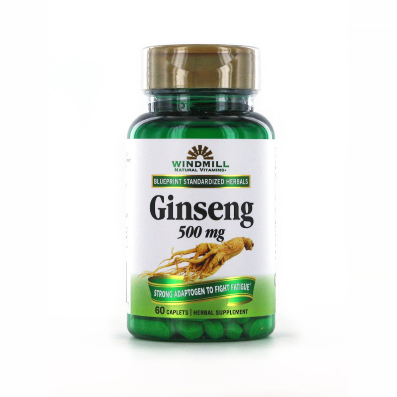 windmill ginseng 500mg cap 60s