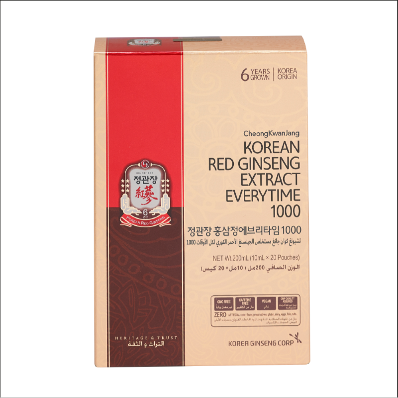 cheongkwanjang korean red ginseng ext 10ml 20's