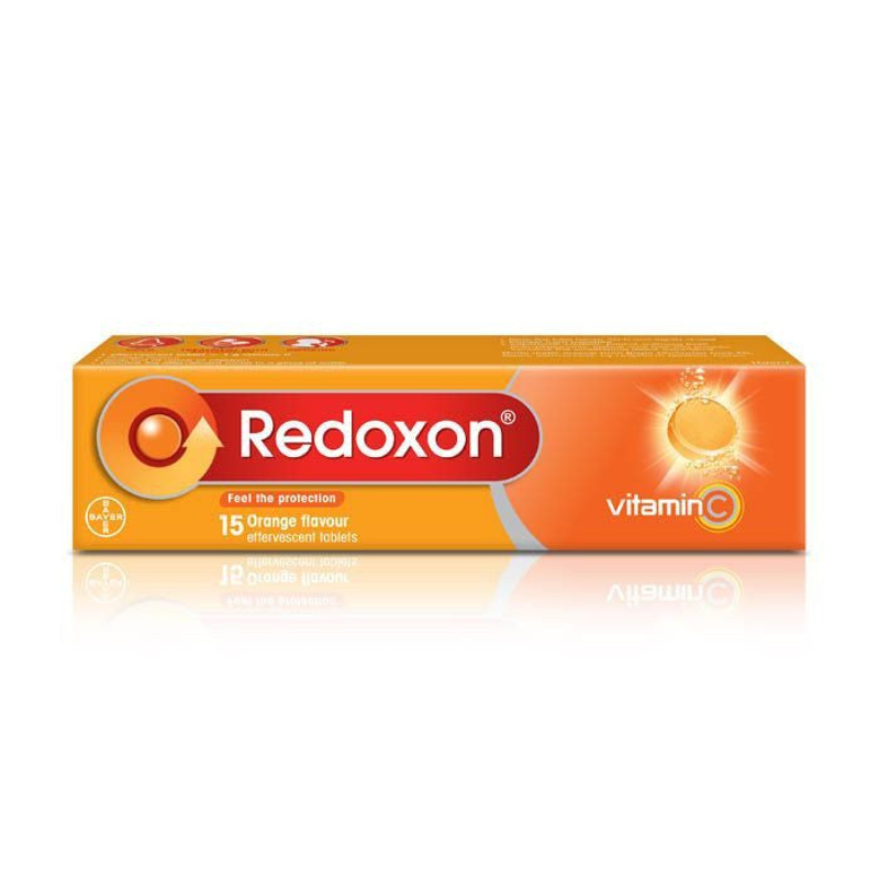 redoxon orange effervescent tab 15's