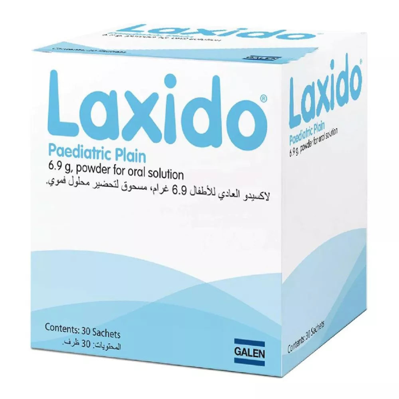 laxido 6.9g pediatric sachet plain 30's laxido 6.9g pediatric sachet plain 30's
