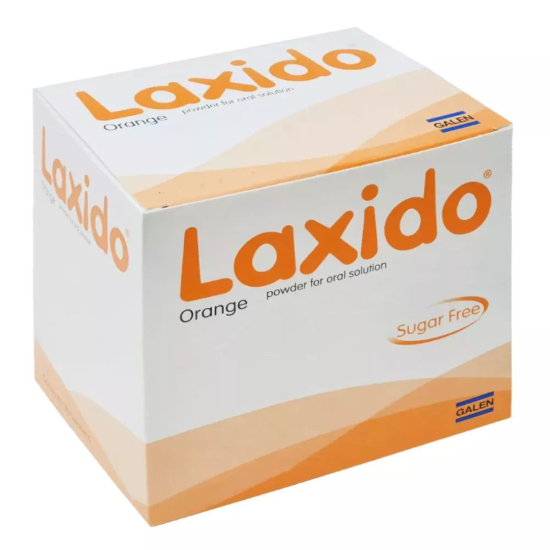 laxido 13.8g orange sachet 20's