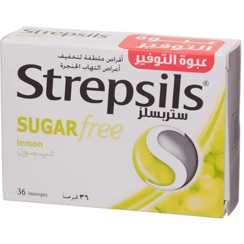 strepsils lemon sf lozenges 36s