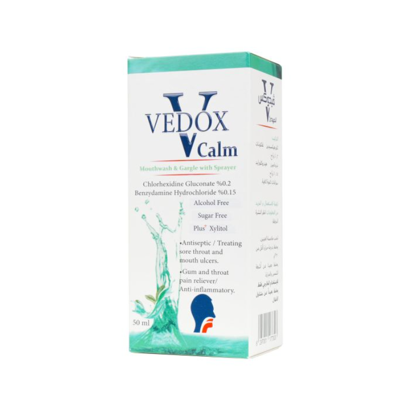 vedox calm mw & gargle spray 50ml vedox calm mw & gargle spray 50ml