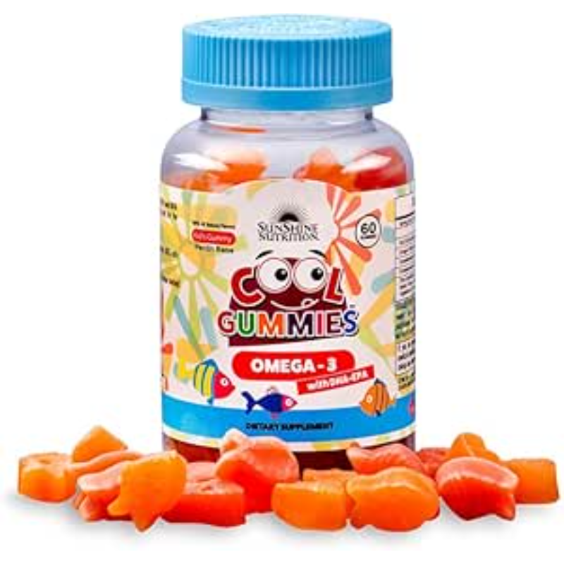sunshine kids omega-3 w/ dha+epa gummies 60s