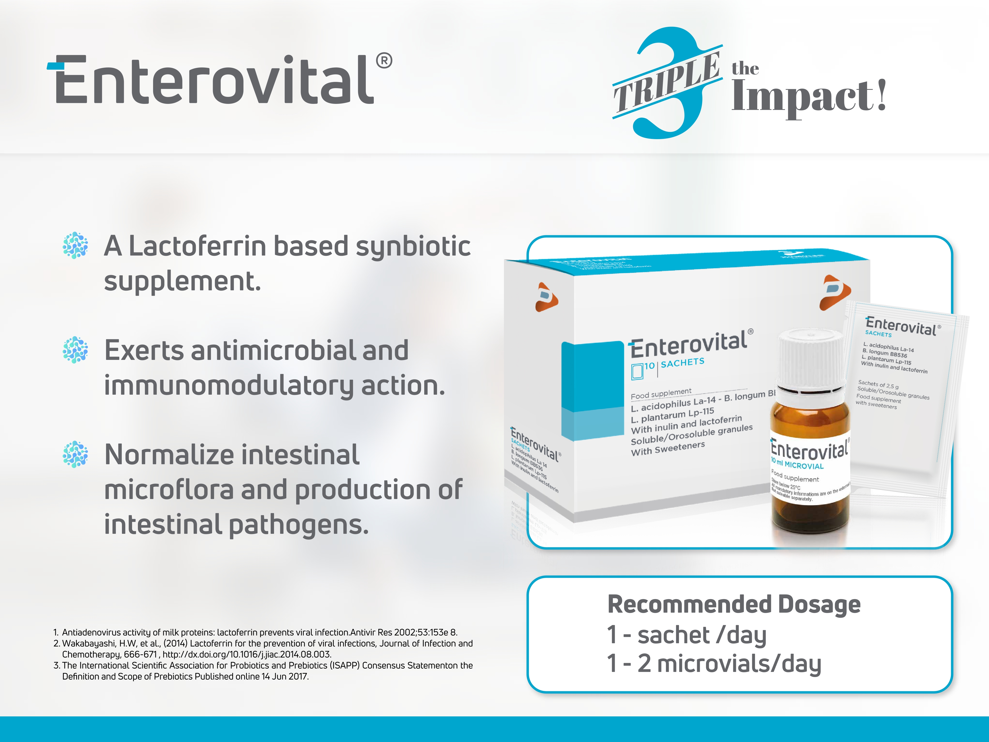 انتروفيتال ميكرو فيال 10 مللي 8 حبات