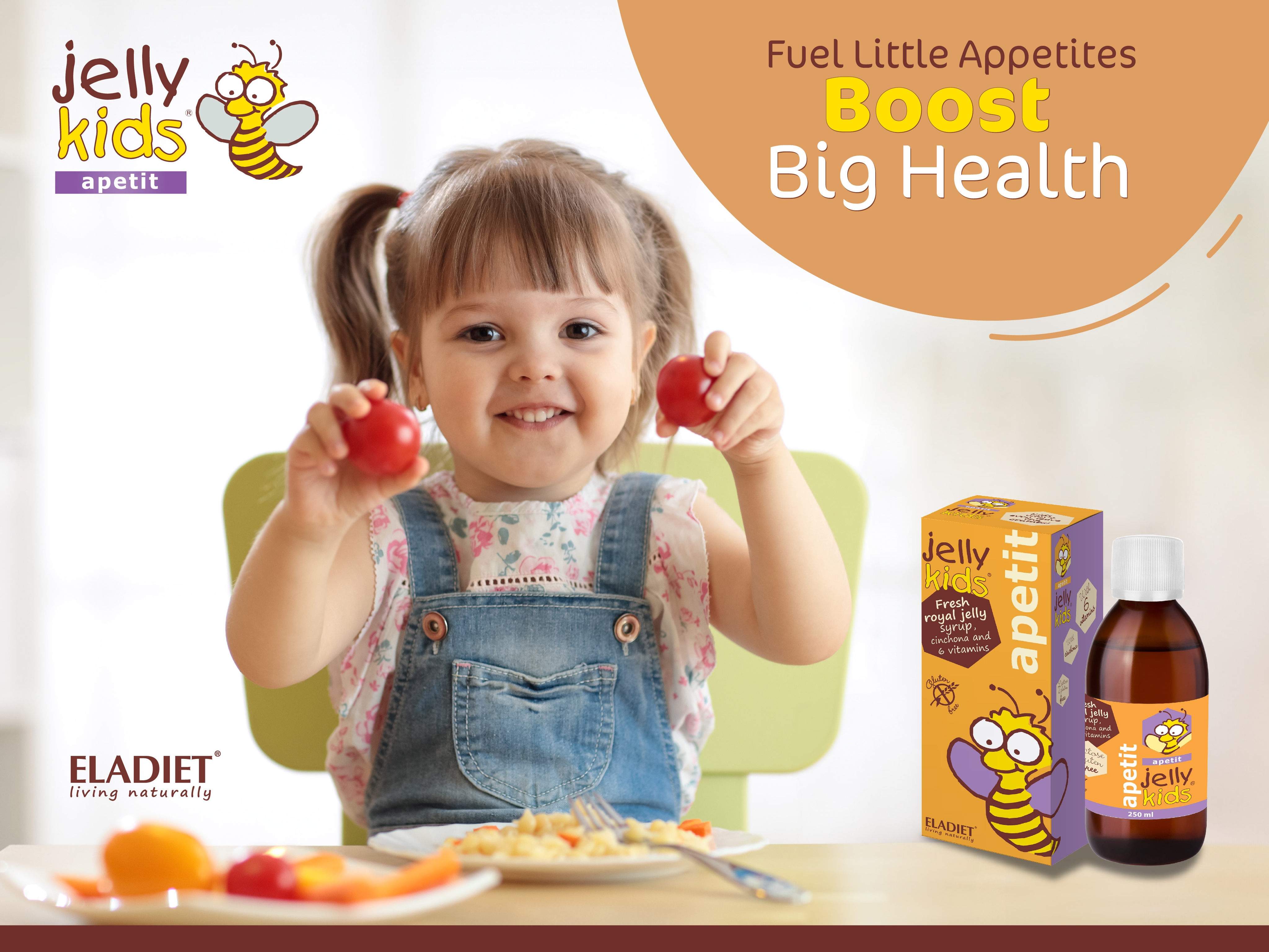 jellykids apetit strawberry 250ml