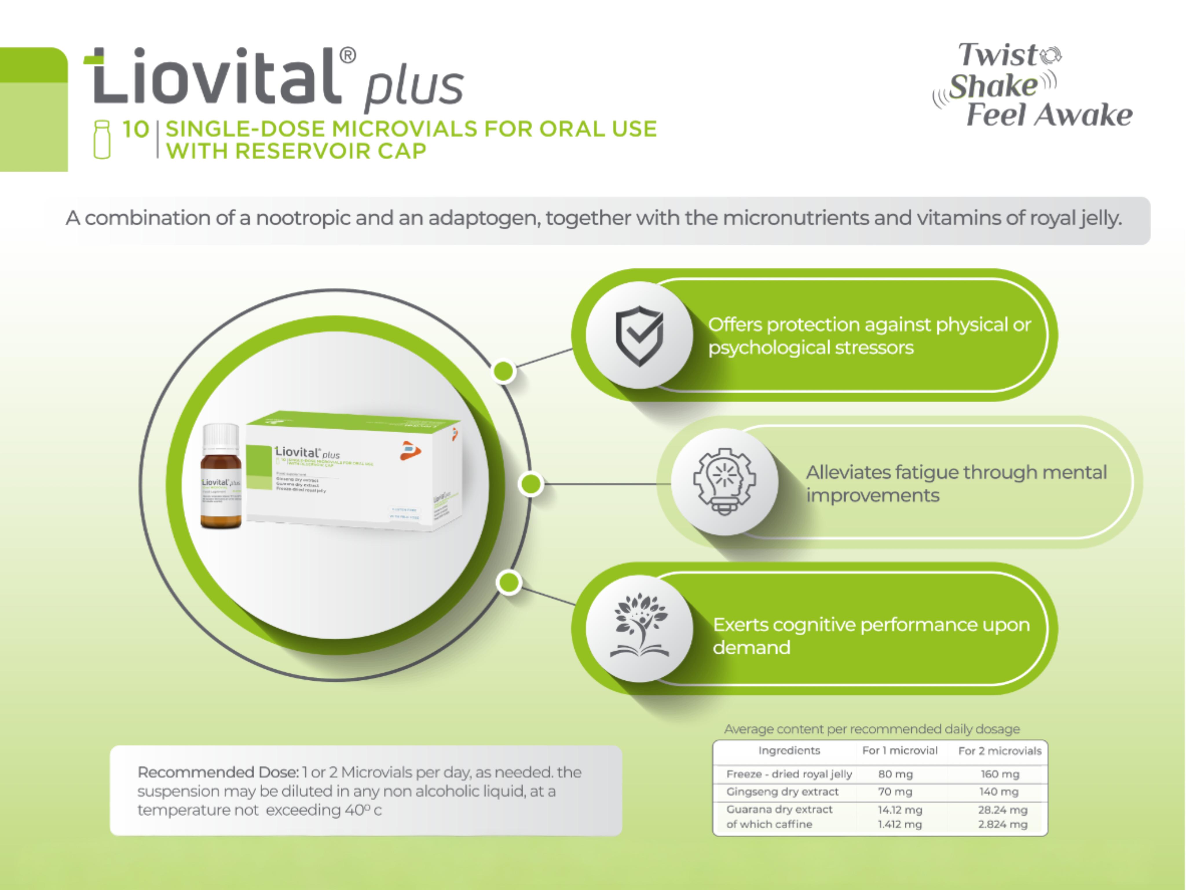 liovital plus vial 10's